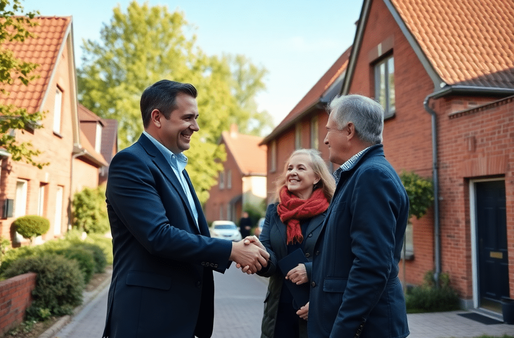 Nachbarschaft im Immobilienverkauf