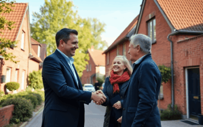 Nachbarschaft im Immobilienverkauf