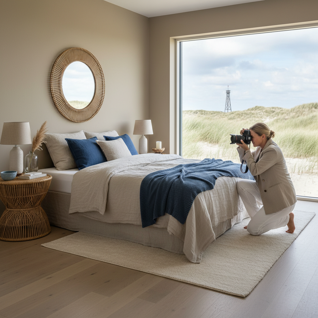 Home-Staging an der Küste: Einrichtung mit Meeresblick für schnelleren Immobilienverkauf