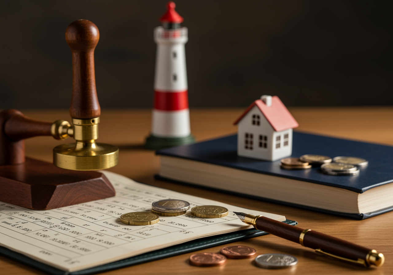 Notarkosten und Grundbuchkosten beim Immobilienkauf klar erklärt