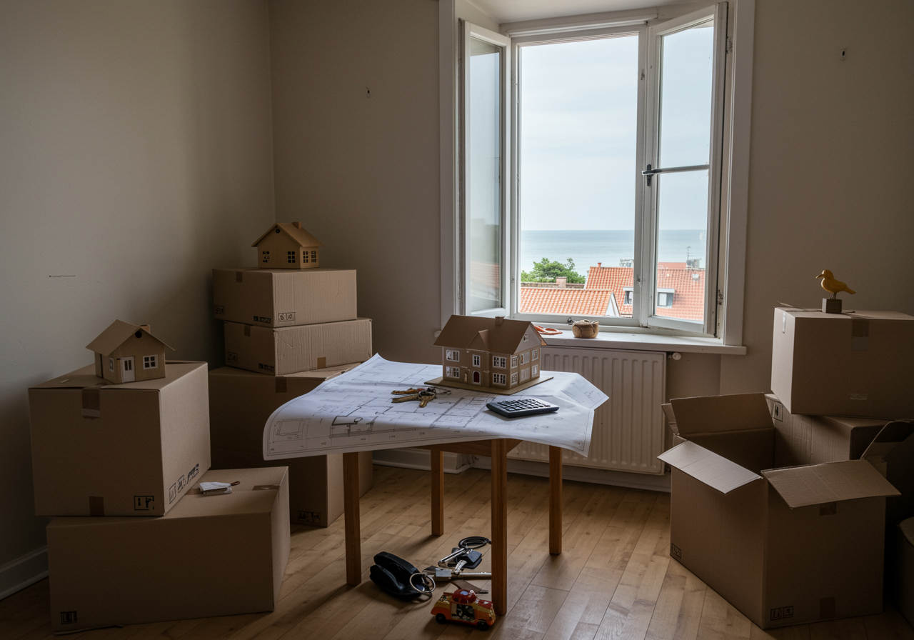 Wenn Kinder ausziehen: Haus behalten, vermieten oder verkaufen?