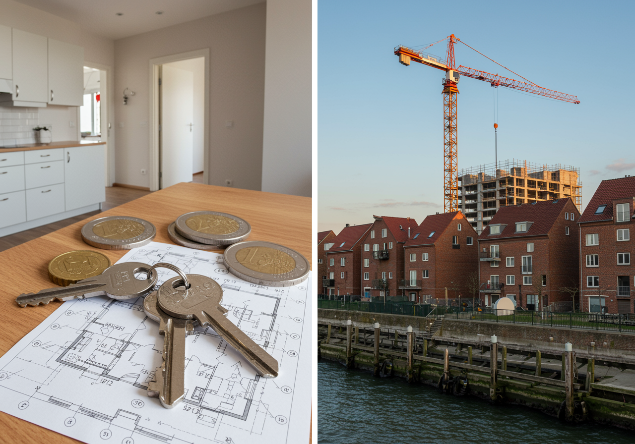 Rendite vs. Wertsteigerung: Beste Immobilienstrategie für Cuxhaven, Niedersachsen